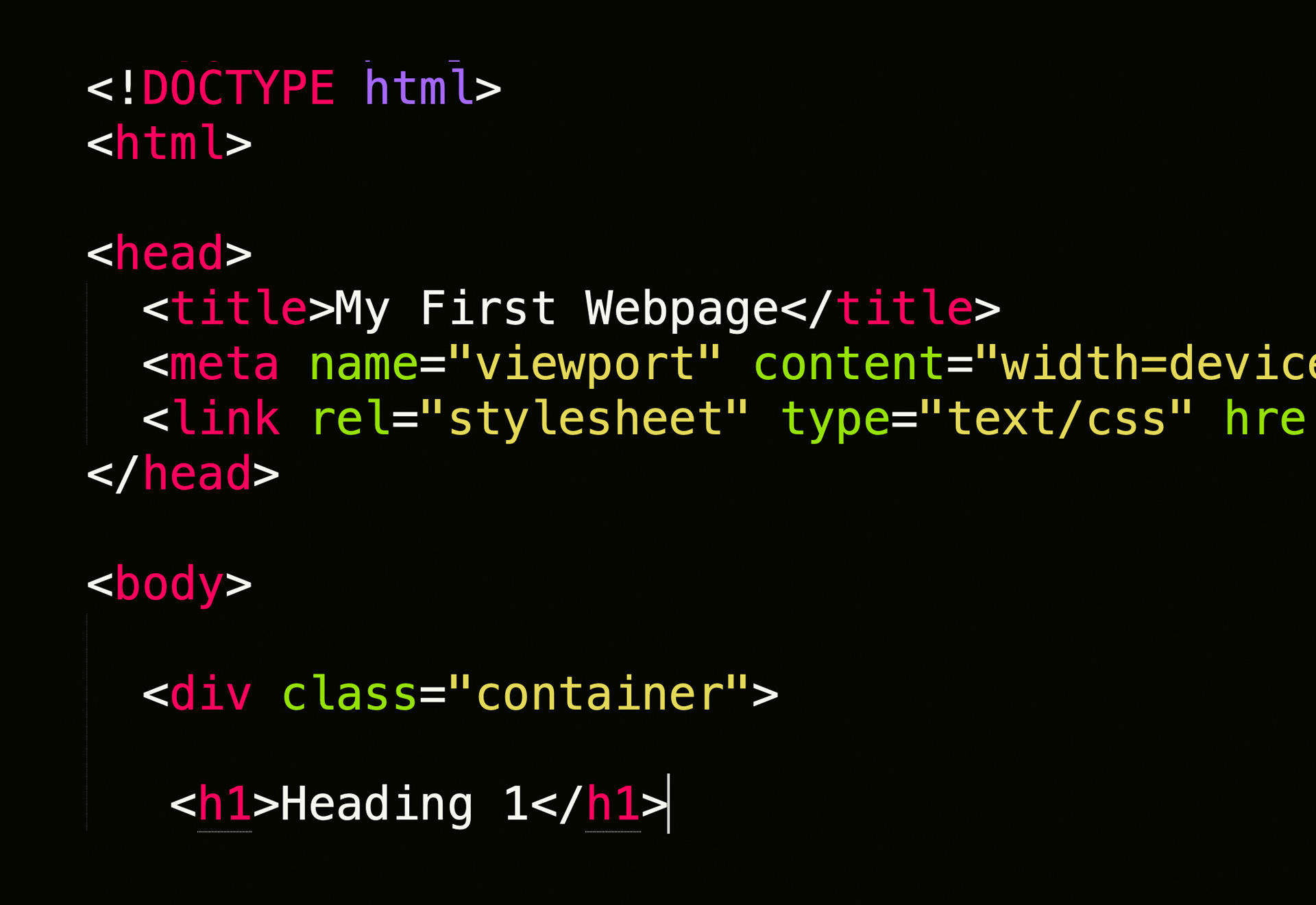 Seriál HTML (1)